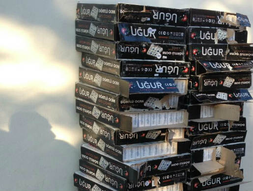 9120 paket gümrük kaçağı sigara ele geçirildi