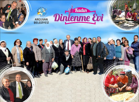 Arguvan Belediyesi tarafından yaptırılan Kadın Dinlenme Evi’nin belediye iş hanında yoğun katılımla açılışı yapıldı.