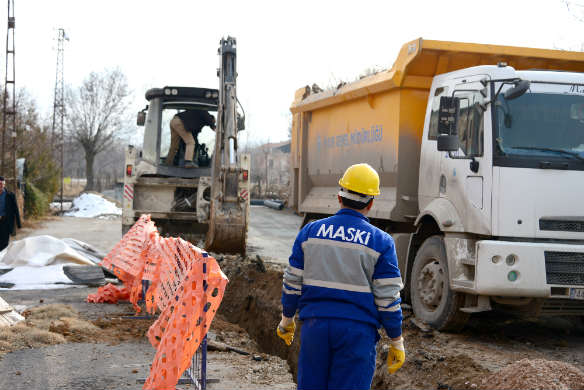 Maski on 3 yılda  yaklaşık maliyeti 50.7 Milyon TL olan 1.100 kilometrelik içmesuyu alt yapı çalışması gerçekleştirdi.