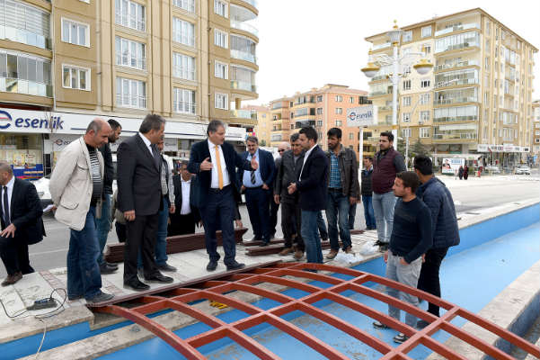 Fahri Kayahan bulvarında son rötuşlar