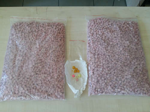 Malatya’da 7418 adet ecstasy hap ele geçirildi