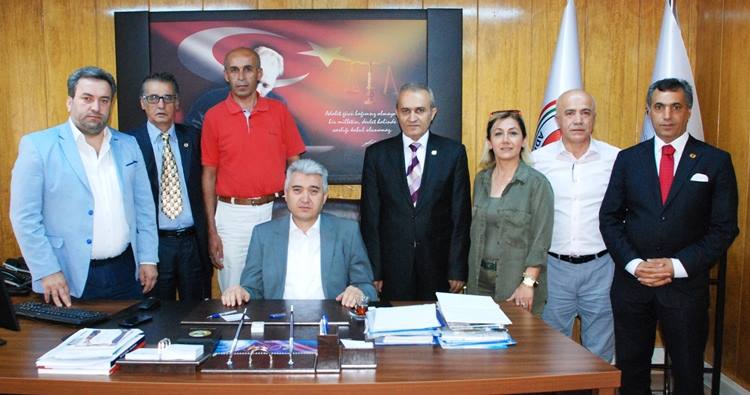 ABBD Malatya Şubesi Başsavcı Orhan Usta’ya Ziyaret Etti