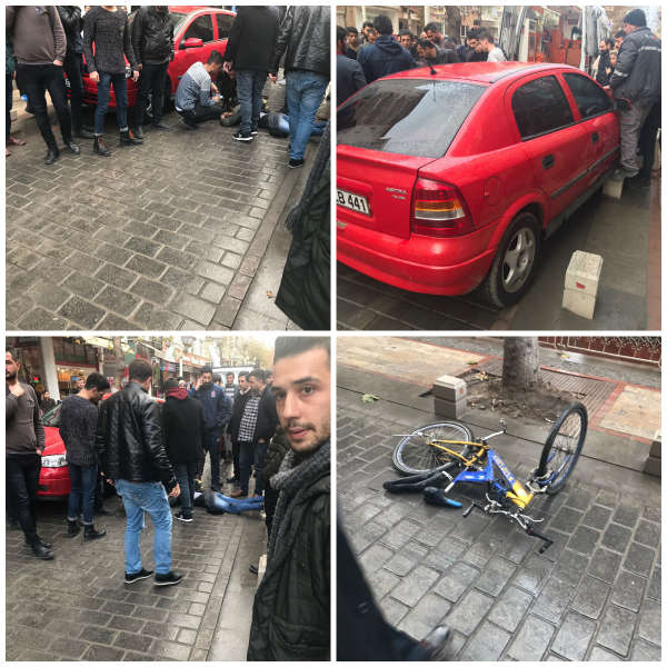 Kanalboyunda Yaramalı Trafik Kazası Bisiklet Sürücüsü – Whatsapp Malatya  Haber İhbar Hattı