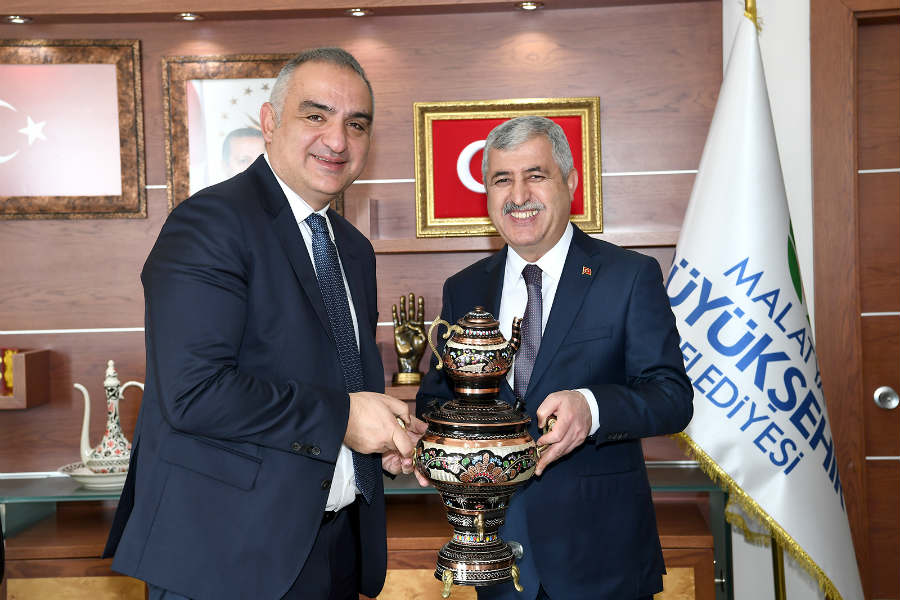 Kültür ve Turizm Bakanı Mehmet Nuri Ersoy  Malatya’da