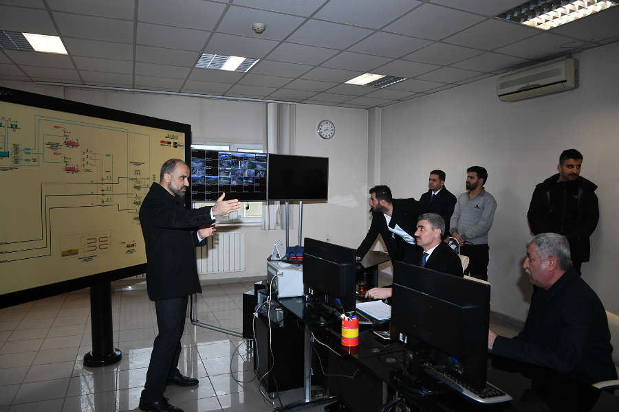 Malatya’ya kazandırılan yatırım ve hizmetler hakkında  Malatya Valisi Aydın Baruş’a bilgiler verildi