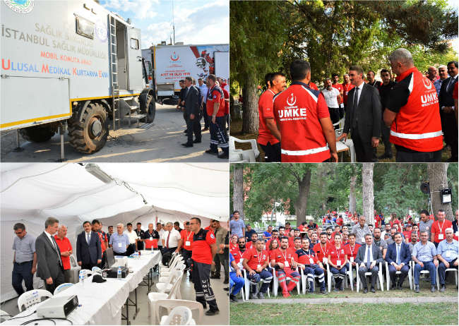 Uluslararası UMKE Tatbikatı Malatya’da Devam Ediyor