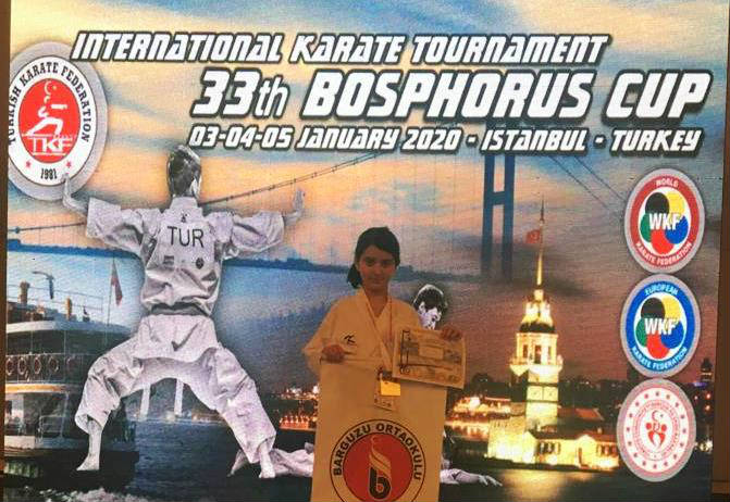 Malatyalı Melike Gülşen’in Karate de  Aldığı Başarısı Konuşulmaya Devam Ediyor.