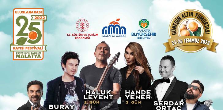 Malatya Kayısı Festivaline Hazır