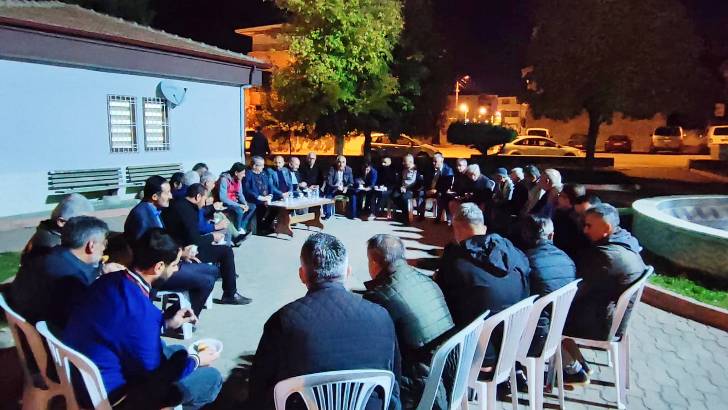 “ Hemşehri Buluşmaları “ Turgut Özal Mahallesi’nde devam etti. Reşat Erdoğan gezilerini sürdürüyor..