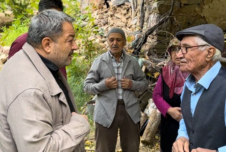 Fendoğlu, Kale’de vatandaşları ziyaret etti