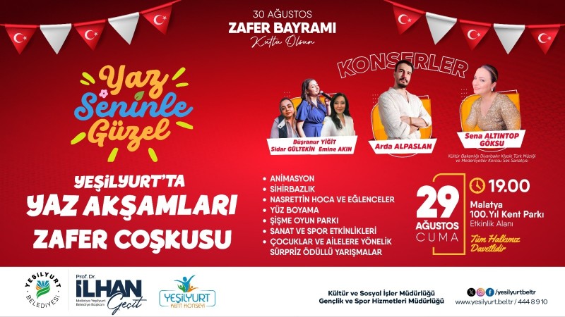 30 Ağustos Zaferinin Coşkusunu Hep Birlikte Yaşayalım