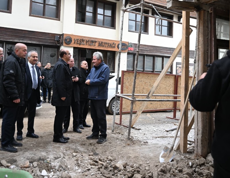 Kadim Çırmıhtı’da Büyük Dönüşüm: Köy Evleri ve Lezzet Caddesi Restore Ediliyor