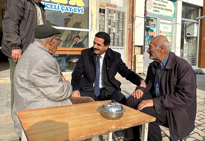 Başkan Bayram Taşkın İnönü Caddesi’nde Sahada: Esnafın Talep ve Beklentileri Dinlendi