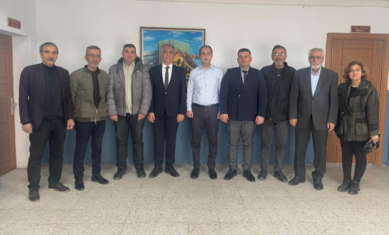 Battalgazi ve Yeşilyurt İlçe Teşkilatlarından Kaymakam Uzan’a Nezaket Buluşması