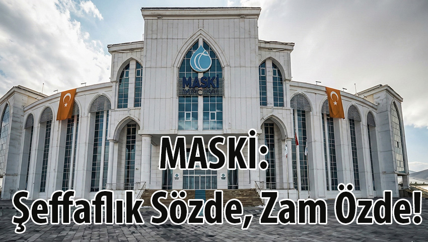 Başkan Yağlıcı : Su Bedeli Bahane, Ek Kalemler Şahane! Bu Soygunu Durdurun.