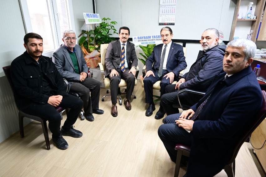 Battalgazi Belediye Başkanı Taşkın’dan Esnaf Odalarına Ziyaret