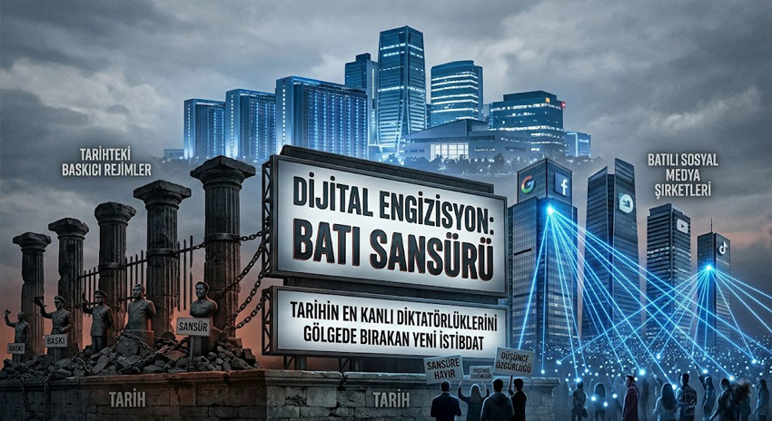 Dijital Engizisyon: Batılı Sosyal Medya Devleri ve Tarihin En Sinsi İstibdat Rejimi